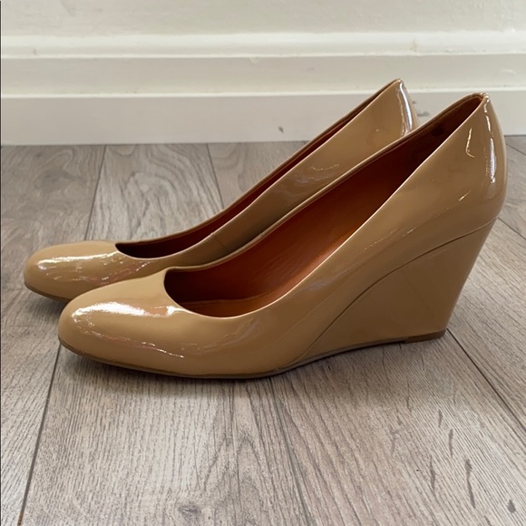 Via Spiga nude wedges - Picture 5 of 8